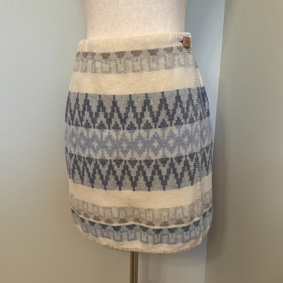 Vintage Express Wool Blend Skirt Size 7/8 - Picture 2 of 10